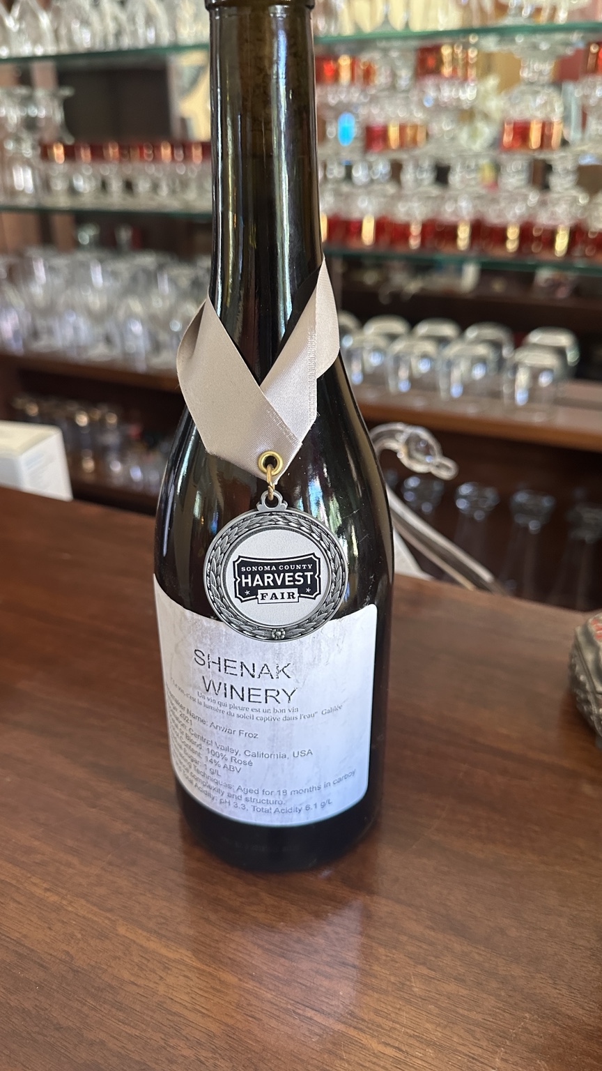 Selected Shenaky Winery award